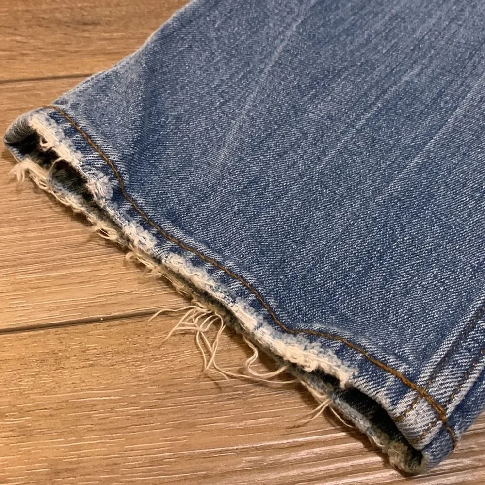 Abercrombie & Fitch Curve Love 90s Slim Straight Ultra High Rise